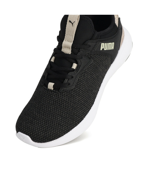 PUMA(プーマ)の「PUMA プーマ ウィメンズ ソフトライド バイタル 2 フェミ レオ ランニングシ(スニーカー・レディース・ブラック系その他/ベージュ系その他・22.0cm/25.0cm/24.5cm/26.0cm/25.5cm/23.0cm/22.5cm/24.0cm/23.5cm)」の7枚目の写真