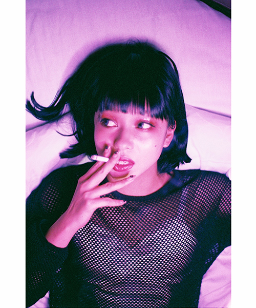 Fallin'（フォーリン）の「Fallin　Ｋｎｉｔ　Ｍｅｓｈ　Ｄｒｅｓｓ（ワンピース・レディース・ブラック・FREE）」の8枚目の写真