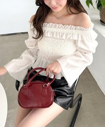 clear | フリルオフショルシャーリングブラウス［大人カジュアル］≪SS新作≫(シャツ/ブラウス)