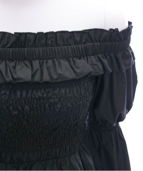 clear（クリア）の「フリルオフショルシャーリングブラウス［大人カジュアル 骨格ウェーブ］≪再入荷≫（シャツ/ブラウス・レディース・サックスブルー/ブラック/オフホワイト/ピンク・F）」の17枚目の写真