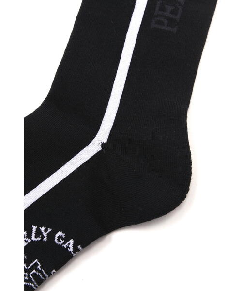 PEARLY GATES（パーリーゲイツ）の「【PEARLY GATES】ラインニーハイソックス (LADIES)（ソックス/靴下・レディース・ブラック/ネイビー・FREE）」の6枚目の写真