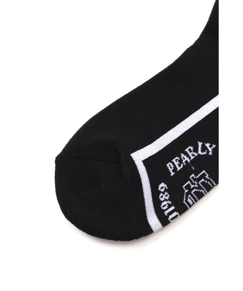 PEARLY GATES（パーリーゲイツ）の「【PEARLY GATES】ラインニーハイソックス (LADIES)（ソックス/靴下・レディース・ブラック/ネイビー・FREE）」の7枚目の写真