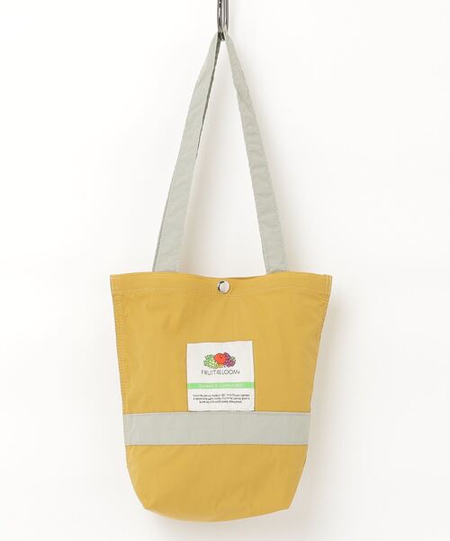 FRUIT OF THE LOOM（フルーツオブザルーム）の「FRUIT OF THE LOOM / FTL NYLON TOTEBAG M / 80310300（トートバッグ・レディース・グレー/チャコールグレー/ピンク/ミント/ネイビー/バイオレット/オリーブ/カーキ/ブルーグレー/オフホワイト/グリーン系その他・ONESIZE）」の5枚目の写真