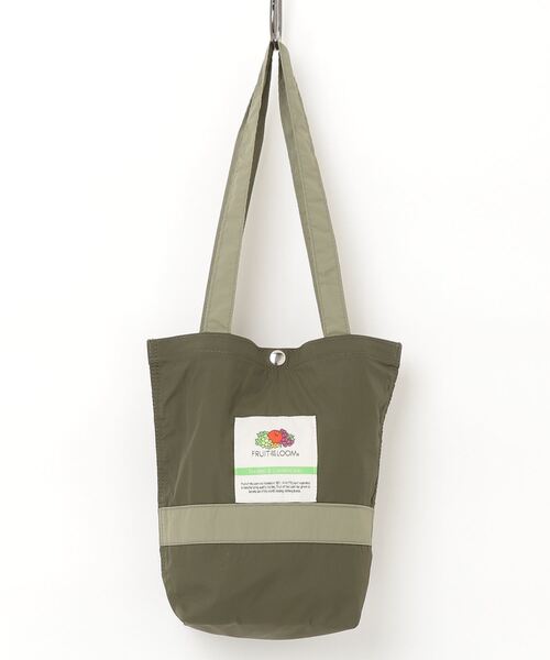 FRUIT OF THE LOOM（フルーツオブザルーム）の「FRUIT OF THE LOOM / FTL NYLON TOTEBAG M / 80310300（トートバッグ・レディース・グレー/チャコールグレー/ピンク/ミント/ネイビー/バイオレット/オリーブ/カーキ/ブルーグレー/オフホワイト/グリーン系その他・ONESIZE）」の17枚目の写真