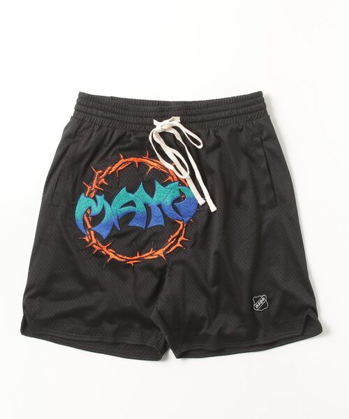 ROYAL FLASH(ロイヤルフラッシュ)の「MAYO/メイヨー/THORNS EMBROIDERY GAME SHORTS(その他パンツ・メンズ・ブラック/ブルー/ホワイト・M)」の5枚目の写真