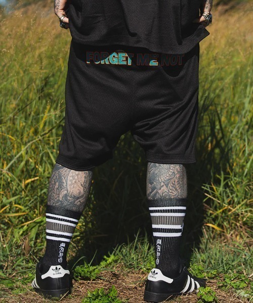 ROYAL FLASH(ロイヤルフラッシュ)の「MAYO/メイヨー/THORNS EMBROIDERY GAME SHORTS(その他パンツ・メンズ・ブラック/ブルー/ホワイト・M)」の9枚目の写真
