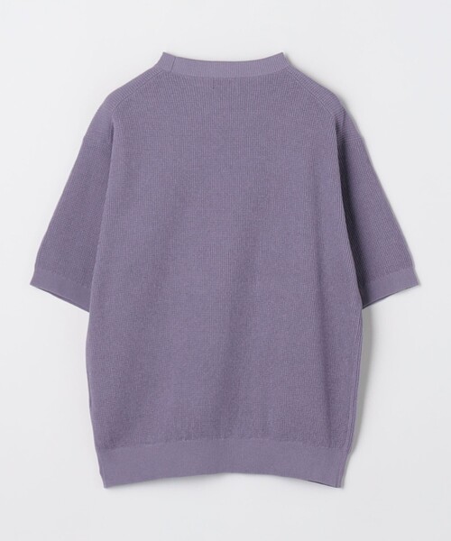 green label relaxing（グリーンレーベルリラクシング）の「ギマ ループ Tシャツ（Tシャツ/カットソー・メンズ・ネイビー/ライトグレー/ライラック・S/XL/M/L）」の9枚目の写真