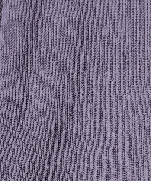 green label relaxing（グリーンレーベルリラクシング）の「ギマ ループ Tシャツ（Tシャツ/カットソー・メンズ・ネイビー/ライトグレー/ライラック・S/XL/M/L）」の12枚目の写真
