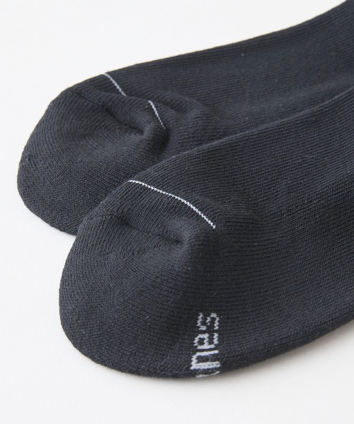 HANES（ヘインズ）の「【Hanes/ヘインズ】【締め付けにくい】クルーソックス 2足組 ソフトリブ・ハーフパイル 2P靴下 疲れにくい快適設計（ソックス/靴下・メンズ・ホワイト/ブラック/ネイビー・MEDIUM/SMALL）」の11枚目の写真