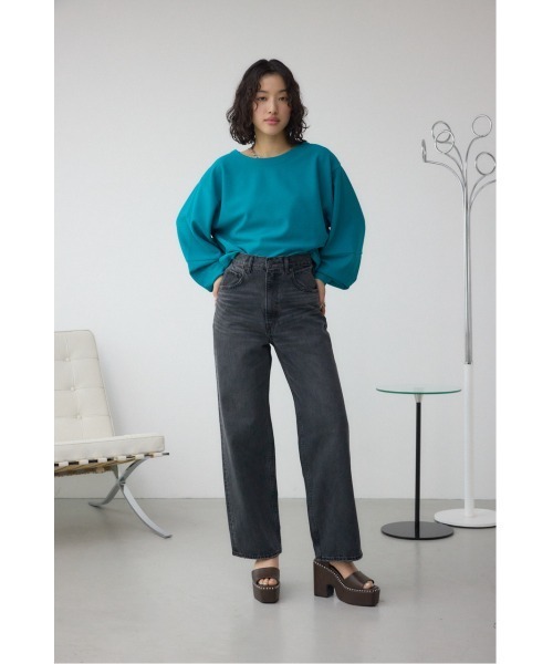 AZUL by moussy(アズールバイマウジー)の「ステッチデザインプラットフォームサンダル(サンダル・レディース・ブラック/ブラウン・SMALL/MEDIUM/LARGE)」の11枚目の写真
