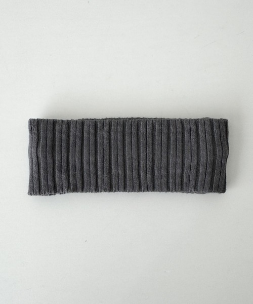 CANAL JEAN（キャナルジーン）の「El mar　リブヘアバンド（ヘアバンド・レディース・ネイビー/グレー/ブラック・ONE SIZE）」の10枚目の写真
