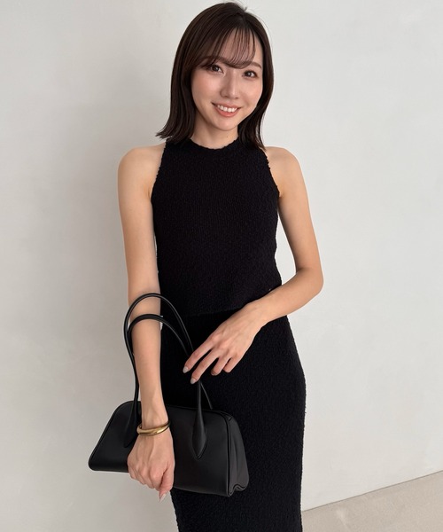 ネップニットセットアップ（ワンピース）｜anuans（アニュアンス）の