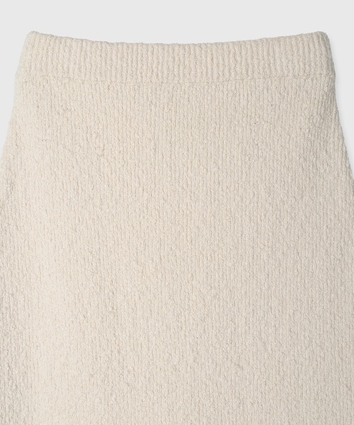 anuans（アニュアンス）の「ネップニットセットアップ（ワンピース・レディース・ブラック/その他/ベージュ/ホワイト系その他・MEDIUM/SMALL）」の6枚目の写真