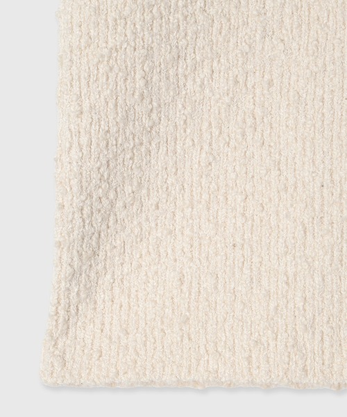 anuans（アニュアンス）の「ネップニットセットアップ（ワンピース・レディース・ブラック/その他/ベージュ/ホワイト系その他・MEDIUM/SMALL）」の8枚目の写真