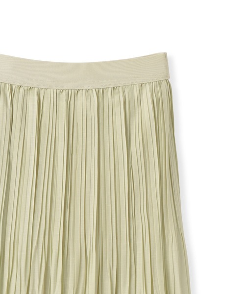 ketty（ケティ）の「シアースラブランダムプリーツスカート≪手洗い可能≫（スカート・レディース・オフホワイト/チャコールグレー/グリーン・M）」の16枚目の写真