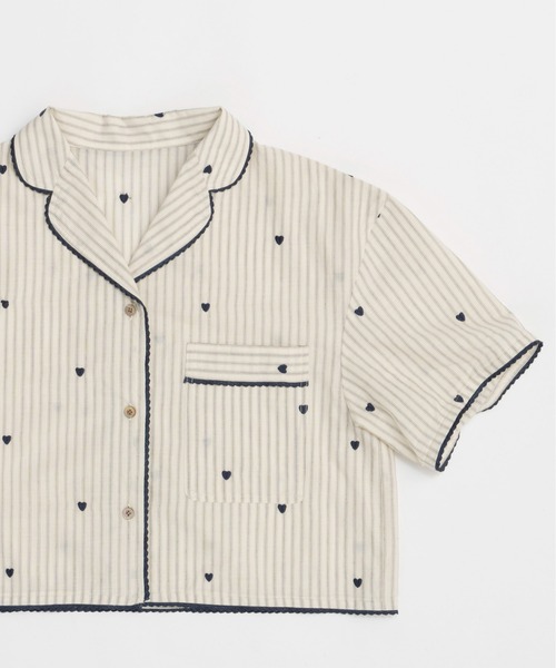 ブラウス シャツ Pajama Shirt/パジャマシャツ「MAISON SPECIAL/メゾンスペシャル」セットアップ対応 レディース セール】Pajama Shirt/パジャマシャツ【MAISON SPECIAL/メゾン