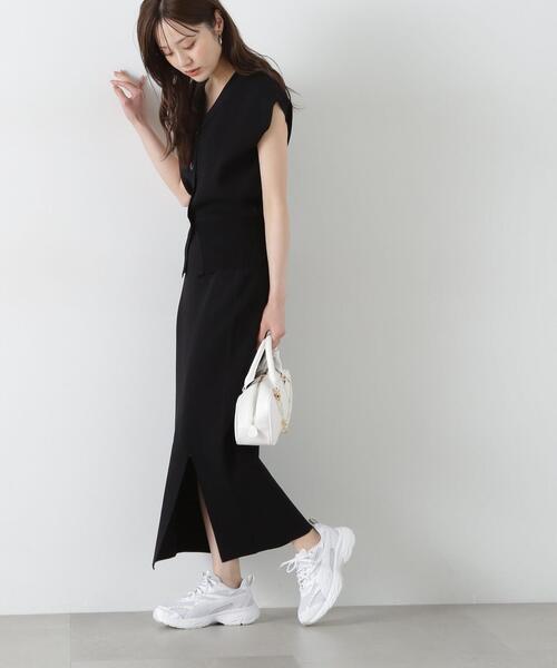 PROPORTION BODY DRESSING（プロポーションボディドレッシング）の「スリットナローニットＳＥＴ　ＵＰ / 1215140506（ワンピース・レディース・グレー/ブルー/ブラック・SMALL/MEDIUM）」の11枚目の写真