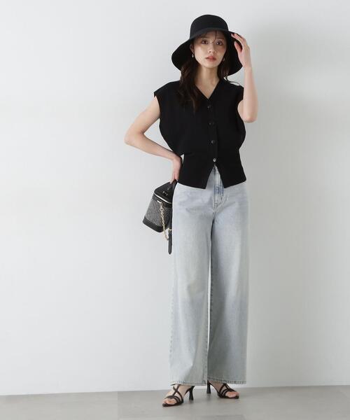 PROPORTION BODY DRESSING（プロポーションボディドレッシング）の「スリットナローニットＳＥＴ　ＵＰ / 1215140506（ワンピース・レディース・グレー/ブルー/ブラック・SMALL/MEDIUM）」の14枚目の写真