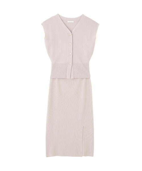 PROPORTION BODY DRESSING（プロポーションボディドレッシング）の「スリットナローニットＳＥＴ　ＵＰ / 1215140506（ワンピース・レディース・グレー/ブルー/ブラック・SMALL/MEDIUM）」の15枚目の写真