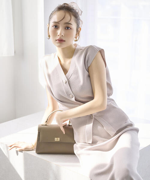 PROPORTION BODY DRESSING（プロポーションボディドレッシング）の「スリットナローニットＳＥＴ　ＵＰ / 1215140506（ワンピース・レディース・グレー/ブルー/ブラック・SMALL/MEDIUM）」の17枚目の写真