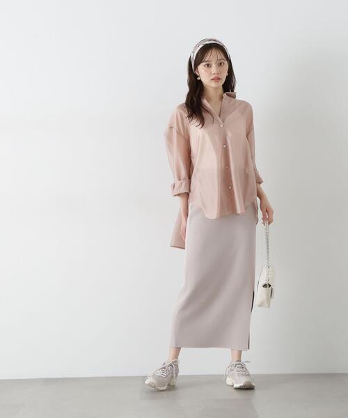 PROPORTION BODY DRESSING（プロポーションボディドレッシング）の「スリットナローニットＳＥＴ　ＵＰ / 1215140506（ワンピース・レディース・グレー/ブルー/ブラック・SMALL/MEDIUM）」の20枚目の写真