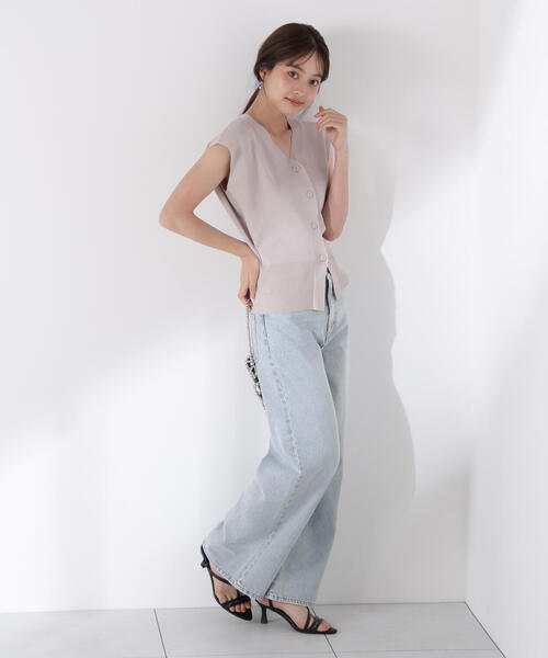 PROPORTION BODY DRESSING（プロポーションボディドレッシング）の「スリットナローニットＳＥＴ　ＵＰ / 1215140506（ワンピース・レディース・グレー/ブルー/ブラック・SMALL/MEDIUM）」の22枚目の写真