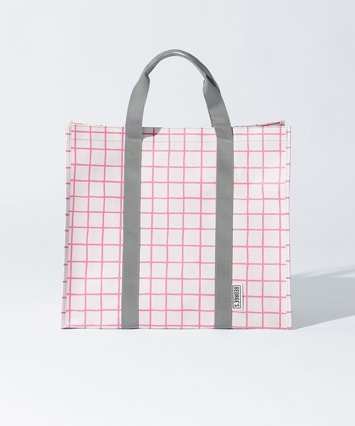 GEORGE'S(ジョージズ)の「マルチバッグ L(エコバッグ/サブバッグ・レディース・スカイブルー/ミント/クリアレッド/ピンク系その他/ライトベージュ・FREE)」の17枚目の写真