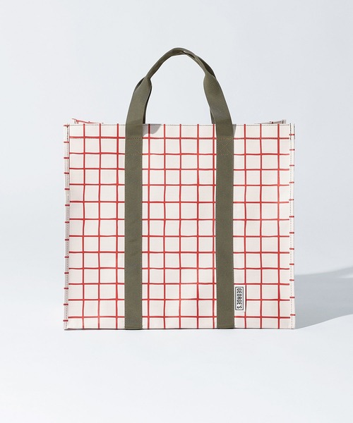 新品未使用　haag トートバッグ　エコバッグ　チェック チェック柄トートバッグ | osanosyugei