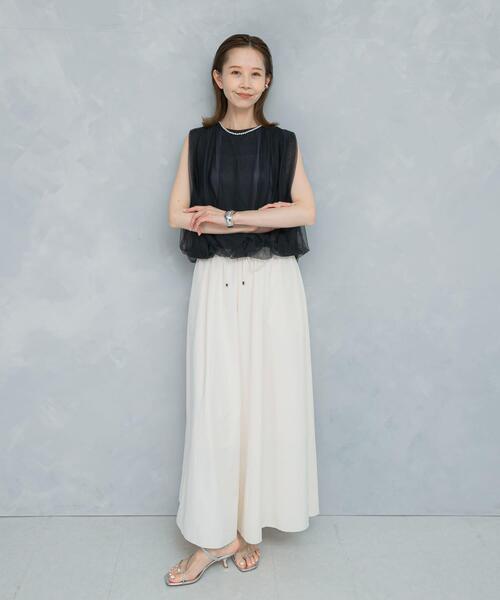 セール】撥水ギャザーワイドパンツ（その他パンツ）｜URBAN RESEARCH