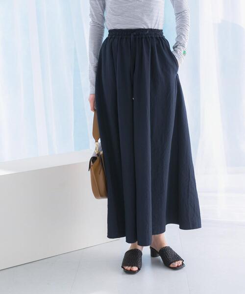 アーバンリサーチ ロッソ（URBAN RESEARCH ROSSO）/撥水ギャザーワイドパンツ セール】撥水ギャザーワイドパンツ（その他パンツ）｜URBAN RESEARCH