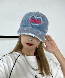 non-hedge（ノンヘッジ）の「ハートロゴ刺繍キャップ（キャップ）」