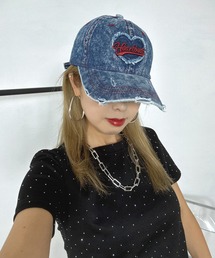 non-hedge（ノンヘッジ）の「ハートロゴ刺繍キャップ（キャップ）」