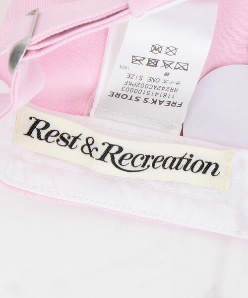 セール】Rest&Recreation/レスト＆レクリエーション LOGO COTTON