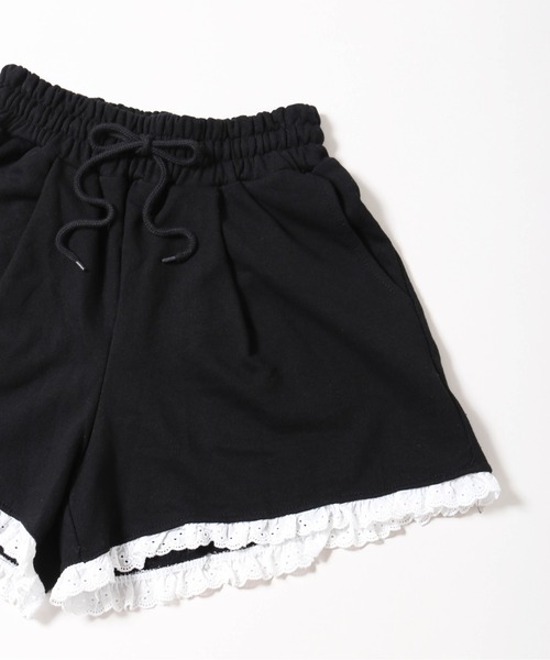 PHILLY（フィリー）の「【PHILLY】ヘムレーススウェットショートパンツ（その他パンツ・レディース・グレー/ブラック・FREE）」の19枚目の写真