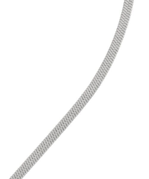 EATME(イートミー)の「スネークチェーンリボンチョーカー(チョーカー・レディース・シルバー・FREE)」の4枚目の写真