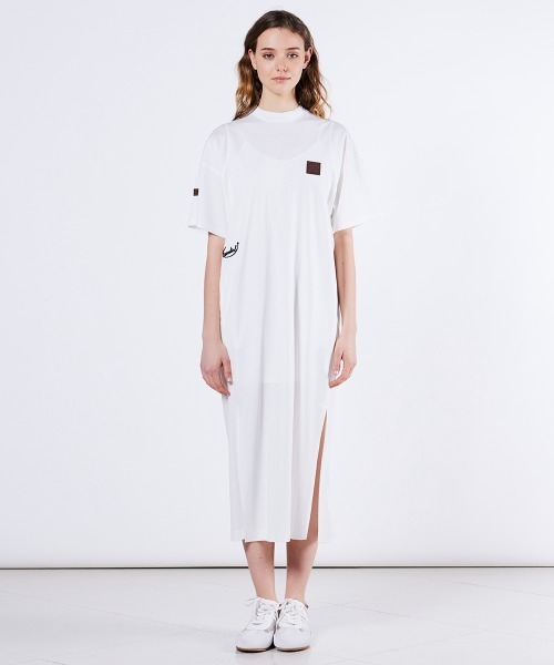 DOUBLE STANDARD CLOTHING(ダブルスタンダードクロージング)の「NEW STAR TWILL ワンピース(ドレス・レディース・ネイビー/オフホワイト・36/38)」の3枚目の写真