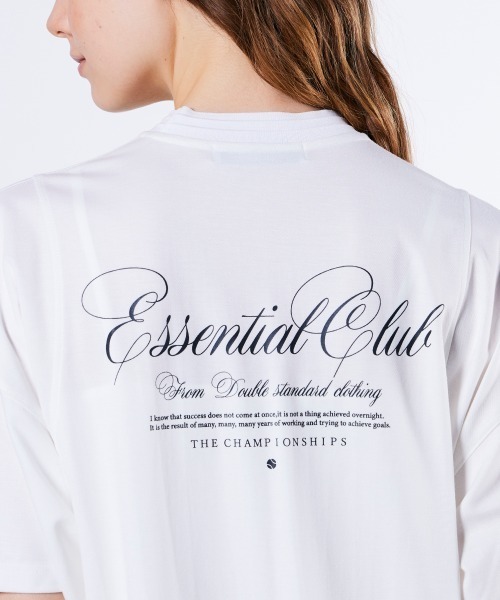 DOUBLE STANDARD CLOTHING(ダブルスタンダードクロージング)の「NEW STAR TWILL ワンピース(ドレス・レディース・ネイビー/オフホワイト・36/38)」の9枚目の写真