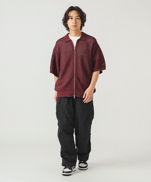 メッシュニットポロシャツ セール】メッシュ ニット ポロシャツ（ポロシャツ）｜BEAMS