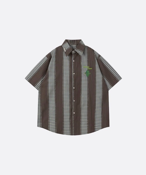 Retro Check Cactus Shirt