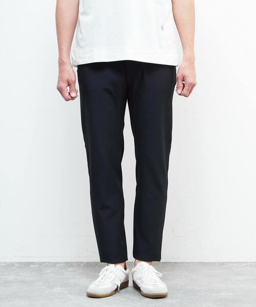 MEN'S MELROSE（メンズメルローズ）の「ドライダブルクロススリムテーパード5ポケットパンツ（その他パンツ・メンズ・ネイビー/グレー/ベージュ・2/3/4/5）」の4枚目の写真