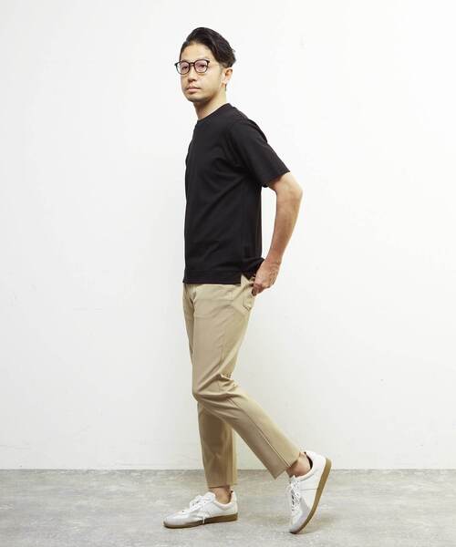 MEN'S MELROSE（メンズメルローズ）の「ドライダブルクロススリムテーパード5ポケットパンツ（その他パンツ・メンズ・ネイビー/グレー/ベージュ・2/3/4/5）」の12枚目の写真