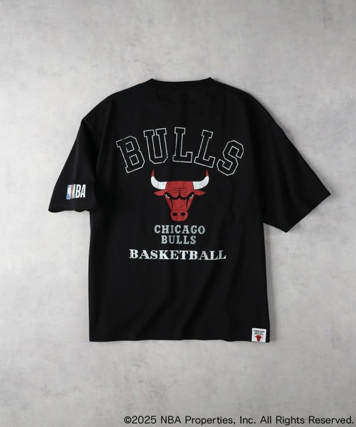 Right-on（ライトオン）の「【NBA】【別注】チームプリントＴシャツ（Tシャツ/カットソー・メンズ・ブラック/ブルー/グリーン/ホワイト/ダークグレー/ネイビー・XL/M/L）」の7枚目の写真