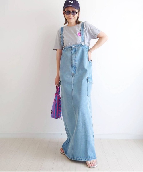 yuyu♪様新品未使用 スコットクラブ購入 デニムジャンパーチュニック notch.（ノッチ）の「【 notch.by yui 】カーゴデニムジャンパー