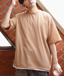 裾覗きワイドシルエットTシャツ