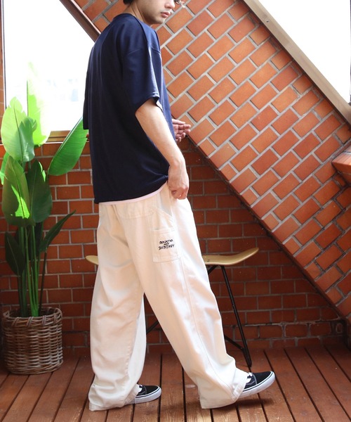 8(eight)(エイト)の「裾覗きワイドシルエットTシャツ(Tシャツ/カットソー・メンズ・ライトブラウン/ブラック/ネイビー/グレー系その他・LARGE/X-LARGE/MEDIUM)」の12枚目の写真