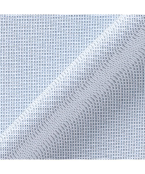 TOKYO SHIRTS（トウキョウシャツ）の「COFREX スタンド ギャザー五分袖ブラウス  レディースシャツ（シャツ/ブラウス・レディース・ブルー・S/LL/XL/M/L）」の5枚目の写真