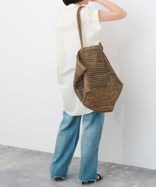 Spick and Span フレンチスリーブロングシャツ フレンチスリーブロングシャツ（シャツ／ブラウス）｜Spick and
