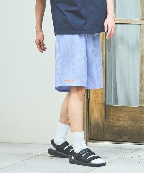 PBLIM(ページボーイリム)の「【サウナボーイ×LIMMY CAT】ストライプサマーショートパンツ《UNISEX》(その他パンツ・レディース・ブルー・MEDIUM/LARGE)」の13枚目の写真