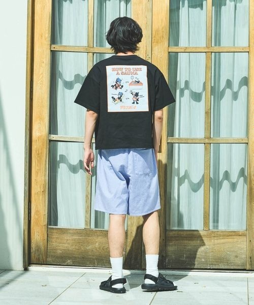 PBLIM(ページボーイリム)の「【サウナボーイ×LIMMY CAT】ストライプサマーショートパンツ《UNISEX》(その他パンツ・レディース・ブルー・MEDIUM/LARGE)」の15枚目の写真