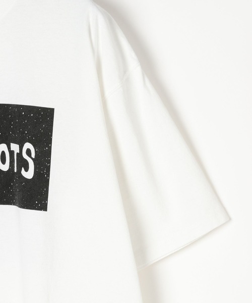 AMERICAN RAG CIE（アメリカンラグシー）の「【AMERICAN RAG CIE×BANANA YAMAMOTO】Mixturedots T（ユニセックス）（Tシャツ/カットソー・メンズ・ホワイト/ブラック・MEDIUM/LARGE）」の8枚目の写真